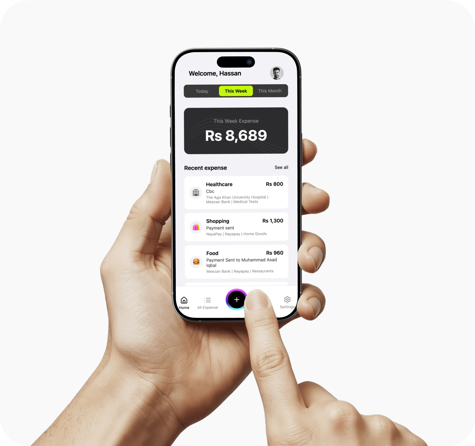 Bank email tracking interface